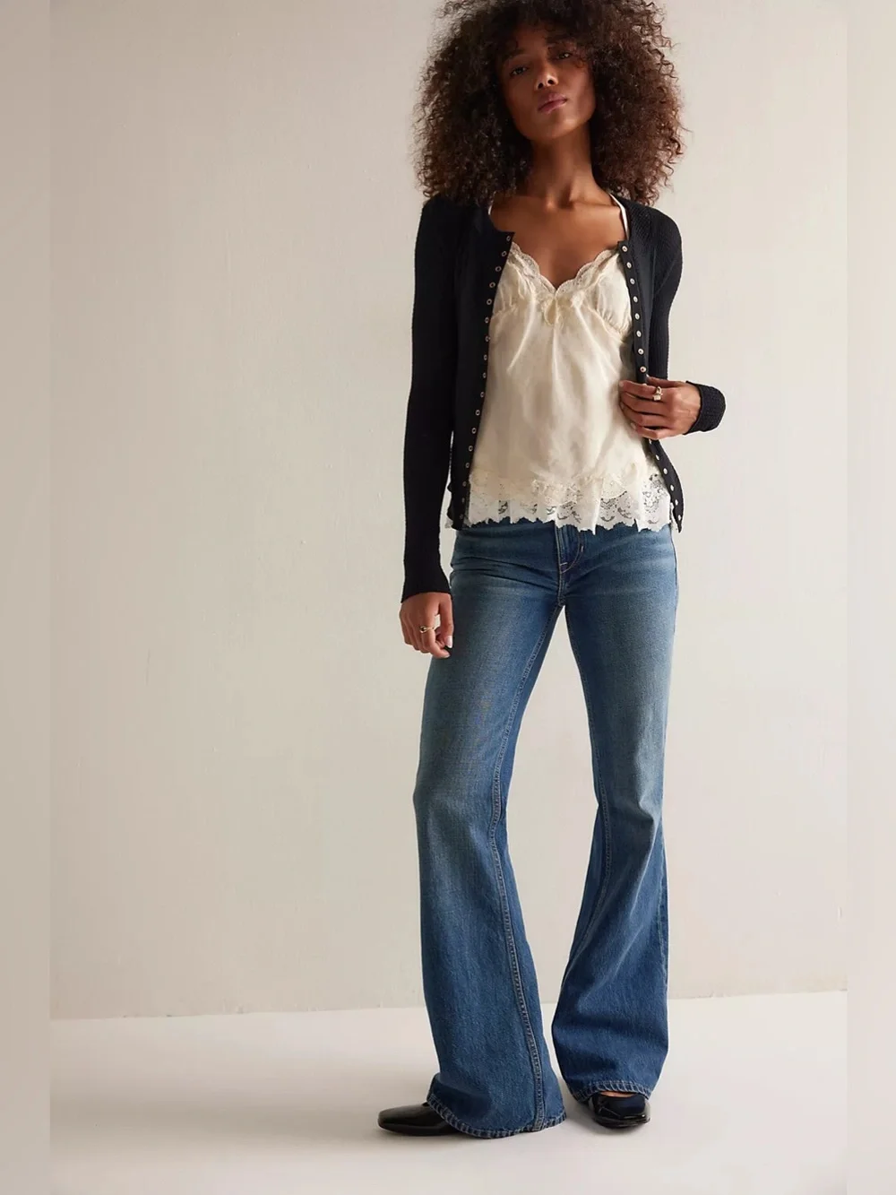 FREE PEOPLE | ✨NEW✨ Going Places Cardi in Black